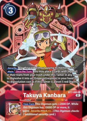 Takuya Kanbara (D-Scanner Alternate Art) (BT7-085-AA) | Busca de