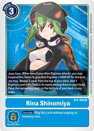タレントカード Rina Rina Shinomiya (BT2-086) | Busca de Cartas | LigaDigimon