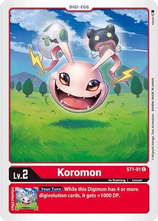 その他 koromin Koromon (ST1-01) | Busca de Cartas | LigaDigimon