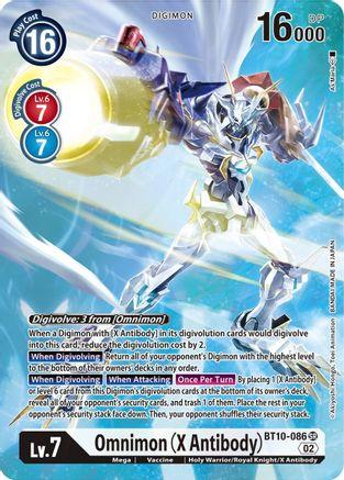 Omnimon (X Antibody) (BT10-086-E) | Busca de Cartas | LigaDigimon