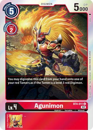 Agunimon (Resurgence Booster Reprint) (#BT4-011)