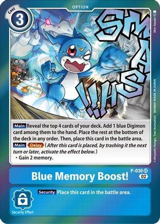 Blue Memory Boost! (Digimon Adventure Box 2) (#P-036)