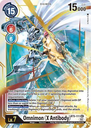 Omnimon (X Antibody) (Resurgence Booster Reprint) (BT5-111