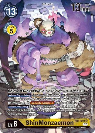ShinMonzaemon (Textured Alternate Art) (RB1-019-TAA) | Busca de