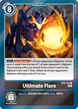Ultimate Flare (Resurgence Booster Reprint) (#BT5-105)