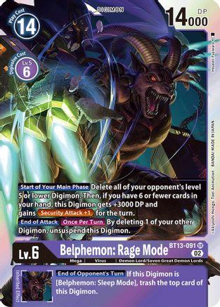 Belphemon: Rage Mode (#BT13-091)