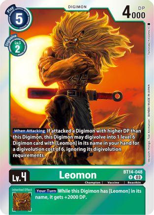Leomon (#BT14-048) | DreamUp TCG