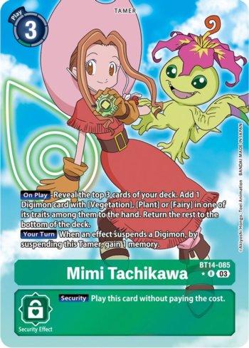 Mimi Tachikawa (Alternate Art) (BT14-085-AA) | Busca de Cartas