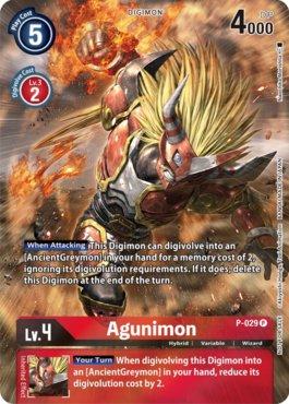 Agunimon - P-029 (2nd Anniversary Frontier Card) (#P-029-SA)