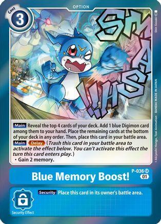 Blue Memory Boost! (#P-036)