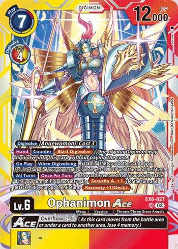 Ophanimon ACE (EX6-027) | Busca de Cartas | LigaDigimon