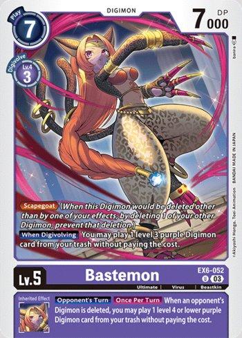 Bastemon (EX6-052) | Busca de Cartas | LigaDigimon