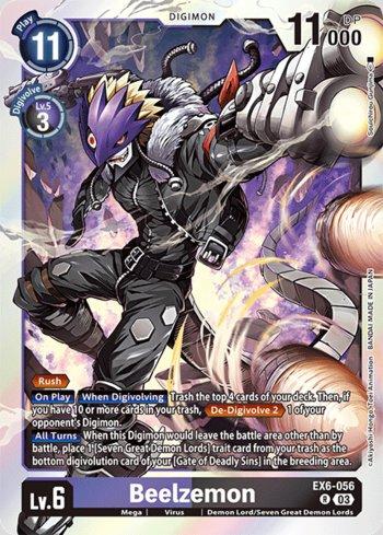Beelzemon (EX6-056) | Busca de Cartas | LigaDigimon