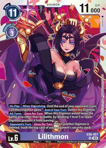 Lilithmon (#EX6-057) | Citadel Hobby Store