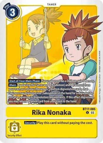 Rika Nonaka (BT17-085) | Busca de Cartas | LigaDigimon
