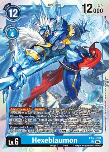 Hexeblaumon (EX7-023) | Busca de Cartas | LigaDigimon Hexeblaumon (EX7-023) | Busca de Cartas | LigaDigimon