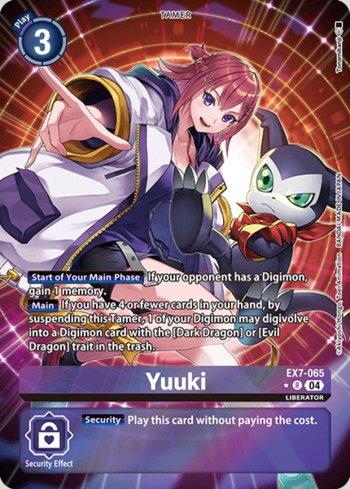 デジモンカードゲーム Yuki Yuuki (Alternate Art) (EX7-065-AA) | Busca de Cartas | LigaDigimon