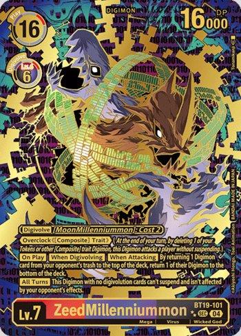 ZeedMillenniummon (Textured) (BT19-101-TE) | Busca de Cartas