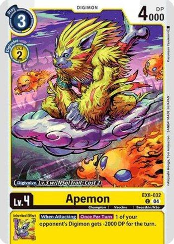 Apemon (EX8-032) | Busca de Cartas | LigaDigimon