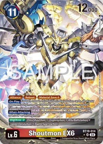 Shoutmon EX6 (Alternate Art) (#BT19-014-AA) | Bruno PokeCartas