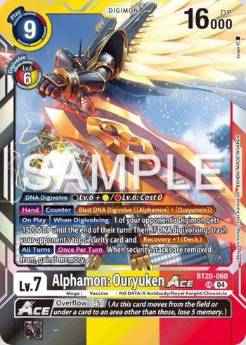 Alphamon: Ouryuken ACE (BT20-060) | Busca de Cartas | LigaDigimon
