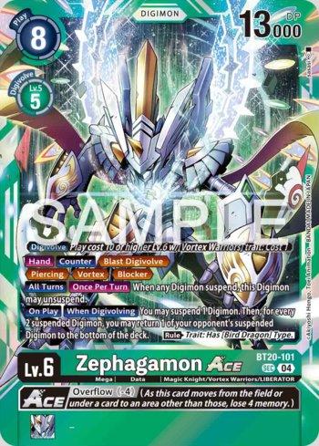 Zephagamon ACE (BT20-101) | Busca de Cartas | LigaDigimon