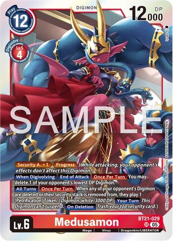 Medusamon (BT21-029) | Busca de Cartas | LigaDigimon