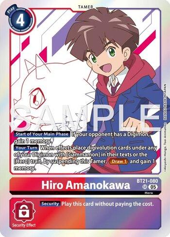 Hiro Amanokawa (BT21-080) | Busca de Cartas | LigaDigimon