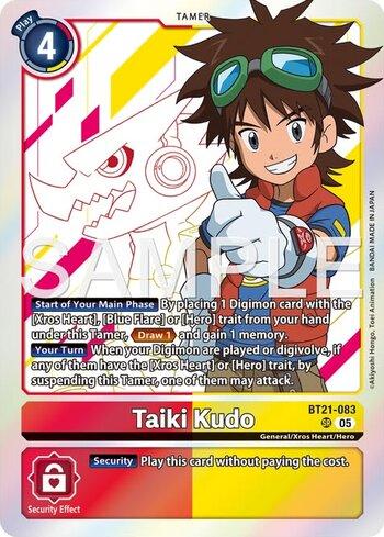 Taiki Kudo (BT21-083) | Busca de Cartas | LigaDigimon