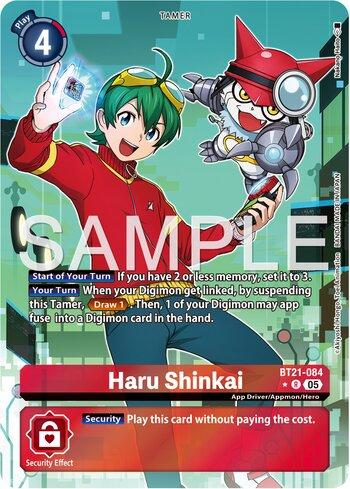 Haru Shinkai (Alternate Art) (BT21-084-AA) | Busca de Cartas