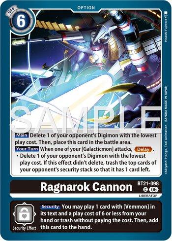 Ragnarok Cannon (BT21-098) | Busca de Cartas | LigaDigimon