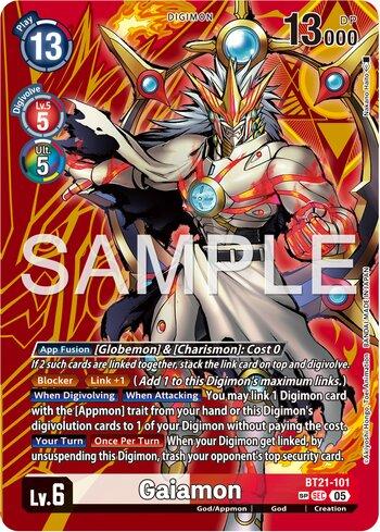 Gaiamon (SP) (BT21-101-SP) | Busca de Cartas | LigaDigimon