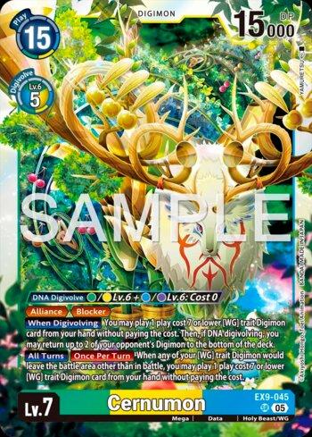 Cernumon (EX9-045) | Busca de Cartas | LigaDigimon
