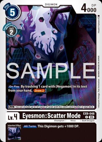 Eyesmon: Scatter Mode (EX9-048) | Busca de Cartas | LigaDigimon