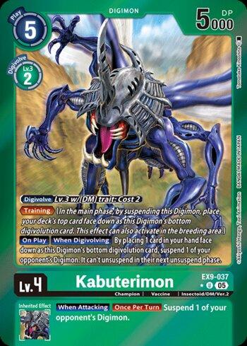 Kabuterimon (Limited Foil) (EX9-037-LF) | Busca de Cartas