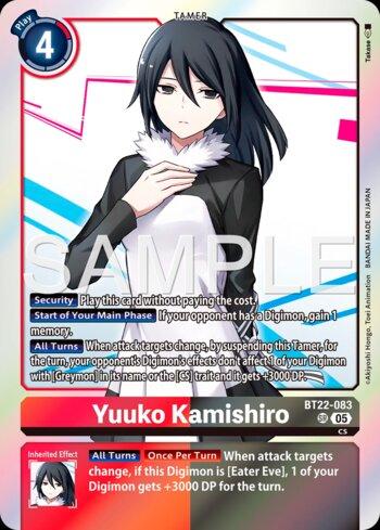 ⭐️ YUKO ⭐️ Yuuko Kamishiro (BT22-083) | Busca de Cartas | LigaDigimon