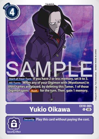 Yukio Oikawa (EX10-065) | Busca de Cartas | LigaDigimon