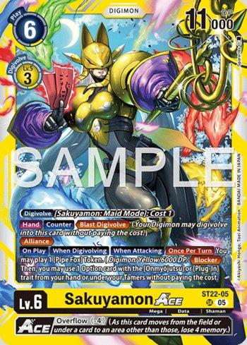 Sakuyamon ACE (ST22-05) | Busca de Cartas | LigaDigimon