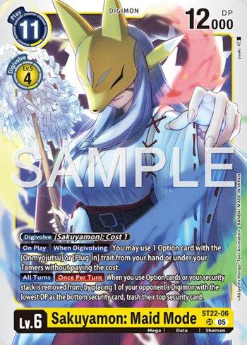 Sakuyamon: Maid Mode (ST22-06) | Busca de Cartas | LigaDigimon