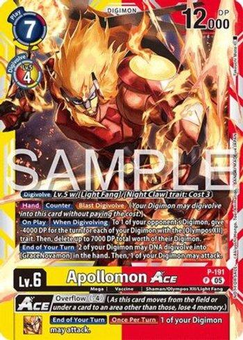 Apollomon ACE (Time Stranger Demo Deck) (P-191) | Busca de Cartas