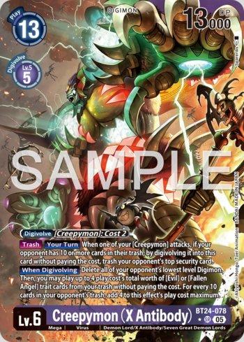 Creepymon (X Antibody) (Alternate Art) (#BT24-078-AA) | Tamer Shop