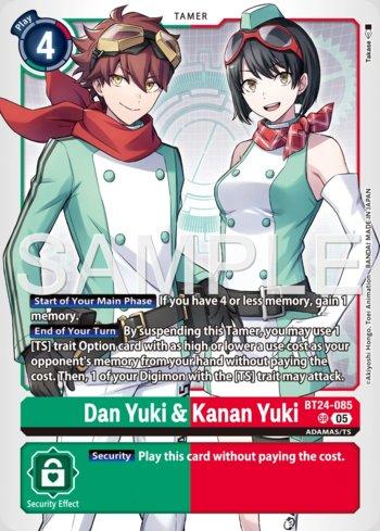デジモンカードゲーム Yuki Dan Yuki & Kanan Yuki (BT24-085) | Busca de Cartas | LigaDigimon