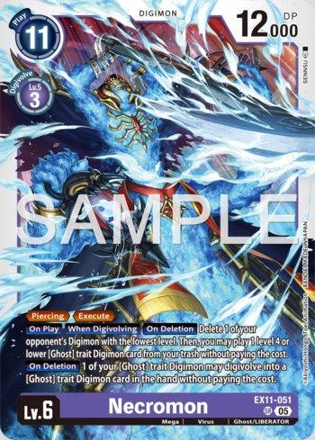 デジカ ネクロモン EX11-051 SP Necromon (EX11-051) | Busca de Cartas | LigaDigimon