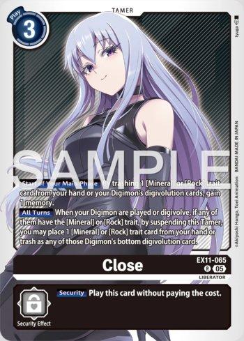 Close (#EX11-065) - Bem-vindo a Gladiators TCG
