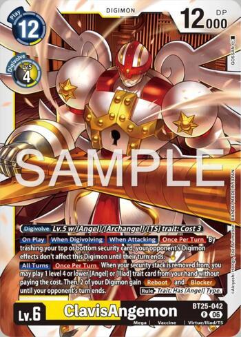 ClavisAngemon (#BT25-042) | Tamer Shop Hobby Store