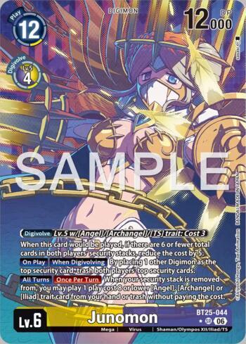 Junomon (Alternate Art) (BT25-044-AA) | Busca de Cartas | LigaDigimon