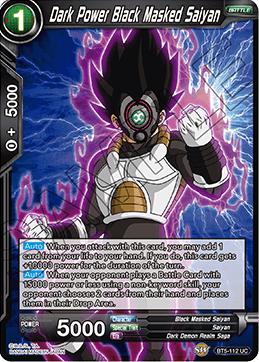 Dark Power Black Masked Saiyan (#BT5-112)