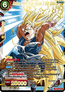 Broken Limits Super Saiyan 3 Son Goku (#SD2-02)