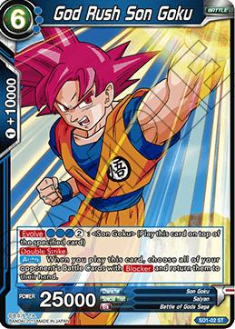 God Rush Son Goku (#SD1-02)