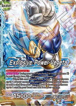 Explosive Power Vegeta (#EX03-07b)